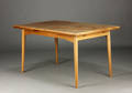 Spisebord, dansk møbelproducent, 1960erne, teaktræ og egetræ