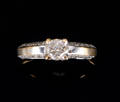 Diamantring, totalt ca 1,23 ct.