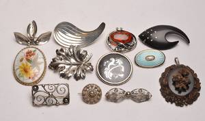 Samling vintagesmykker