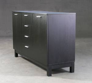 Anrichte, schwarz lasiert, Ausstellungsstück