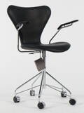 Arne Jacobsen. Kontorstol, model 3217. Nr. bevis. Denne vare er sat til omsalg under nyt varenummer 4069454