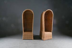 Ett par korgstolar 2 Denna vara har satts till omförsäljning under nytt varunummer4259216