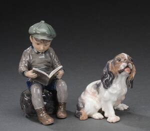 Dahl-Jensen, to figurer af porcelæn 2