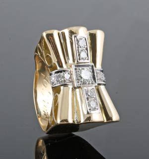 18K diamond ring approx. 0.50ct