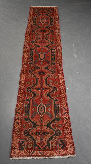 Persisk Hamadan Løber 90 x 459 cm.