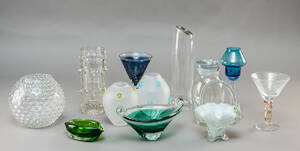 Holmegaard m.fl. Samling glas 12