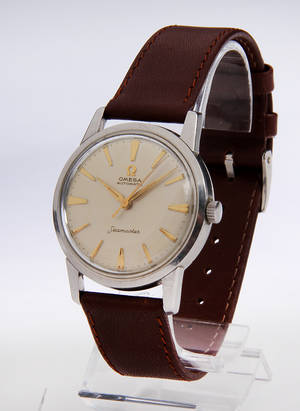 Vintage Omega Seamaster Automatic herrearmbåndsur 1960