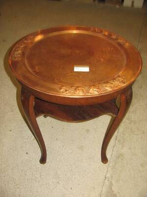 SK RÖKBORD MED HELHAMRAD KOPPAR