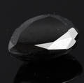 Uindfattet behandlet sort diamant ca 9.27 ct.