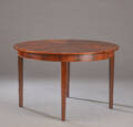 Dansk møbelproducent. Cirkulært spisebord 4