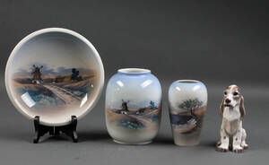 Lyngby Porcelæn. Fire effekter af porcelæn 4