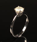 Solitairering Ca. 1.00 ct.