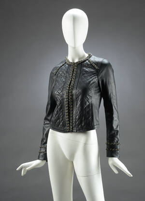 Michael Kors, kort jakke af læder, str. 3638