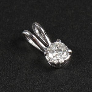 Brillantvedhæng. Ca. 0.30 ct