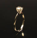 Solitairering Ca. 0.50 ct.