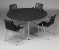 Four Design. 4 stole samt rundt bord 5