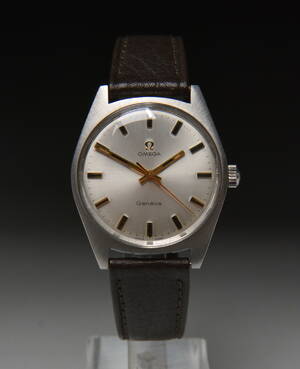 Omega Genève herrearmbåndsur af stål
