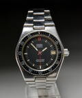 Omega Electronic f300 Hz Seamaster Chronometer herrearmbåndsur af stål Denne vare er sat til omsalg under nyt varenummer 4276877