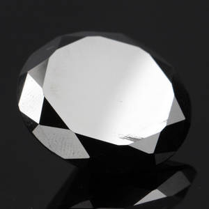Uindfattet behandlet sort diamant ca 18.76 ct.