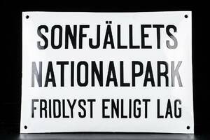 EMALJSKYLT,  Sonfjällets Nationalpark 