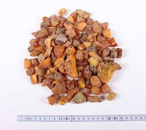 Samling ravklumper, 400 gr.
