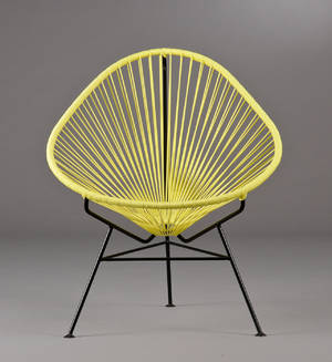 OK Design, Acapulco stol, gul