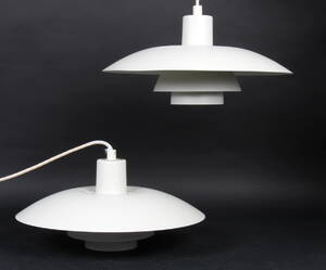 Poul Hennnigsen. Par PH4 pendler, hvide 2