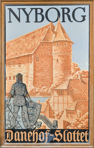 Plakat, Nyborg Danehof-Slottet