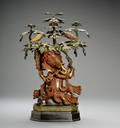 Ganesh figur af bronze Indien 1900-tallet