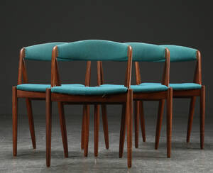 Kai Kristiansen. Fire stole af teaktræ 4