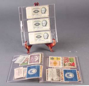 Samling sedler, Nødpengesedler og danske 48