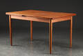 Spisebord med hollandsk udtræk, teak, 1950erne