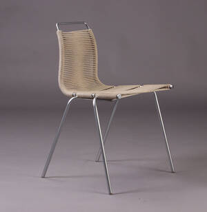 Poul Kjærholm. Spisestol, model PK1