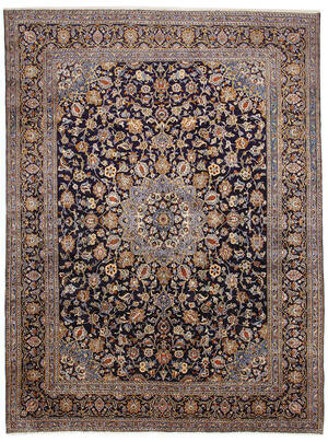 Handknuten persisk matta, Mashad 368 x 294 cm