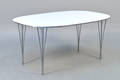 Piet Hein  Bruno Mathsson. Super Ellipse spisebord. 150 x 100cm.