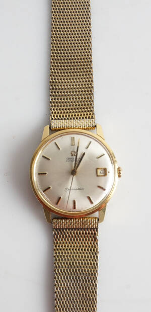 Omega Seamaster, 18k guld Denna vara har satts till omförsäljning under nytt varunummer4451724
