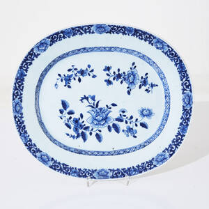 Uppläggningsfat Kina 1700-tal