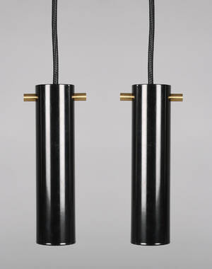 Niclas Hoflin, Rubn, pendellampor Nomad 1, svart blank 2