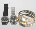 Armbandsur, Certina, svart urtavla, 3 st