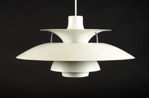 Poul Henningsen. PH5 pendel, hvid 
