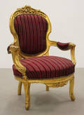 Karmstol, Louis XV-stil