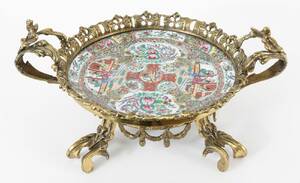 Dekorationsskål, Kina, 1900-talets slut