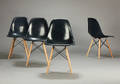 Charles Eames. Skalstole, blåt glasfiber 4