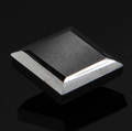 Uindfattet behandlet sort diamant ca 3.84 ct.