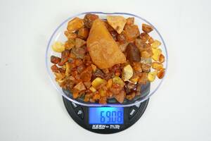 Bärnsten, Vikt 69 gram