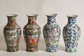 To par kinesiske vaser af porcelæn, 20 årh. 4