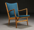 H. J. Wegner. Lænestol, AP-stolen, model AP 16