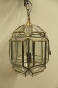 Hallampa, glas  metall