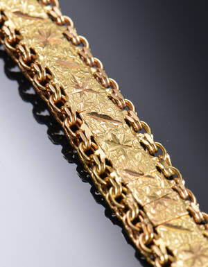 Vintage armlænke af 18 kt. guld Denne vare er sat til omsalg under nyt varenummer 4642542