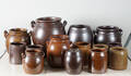 Höganäs, saltglaserat keramik m m, 14 st. 14